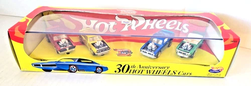 HOT WHEELS 30TH ANNIVERSARY HARD CASE BOX SET 1998 LOT Y