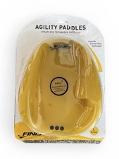 FINIS Agility Paddles Floating - High-Quality Swim Paddles Lap Swimming Large