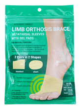 Metatarsal Pads Gel Ball of Foot Cushions Pain Relief Forefoot Support 2 Pairs