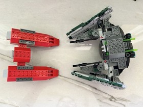 LEGO STAR WARS 75168 Yoda's Jedi Starfighter + 7119 Twin-Pod Cloud Car