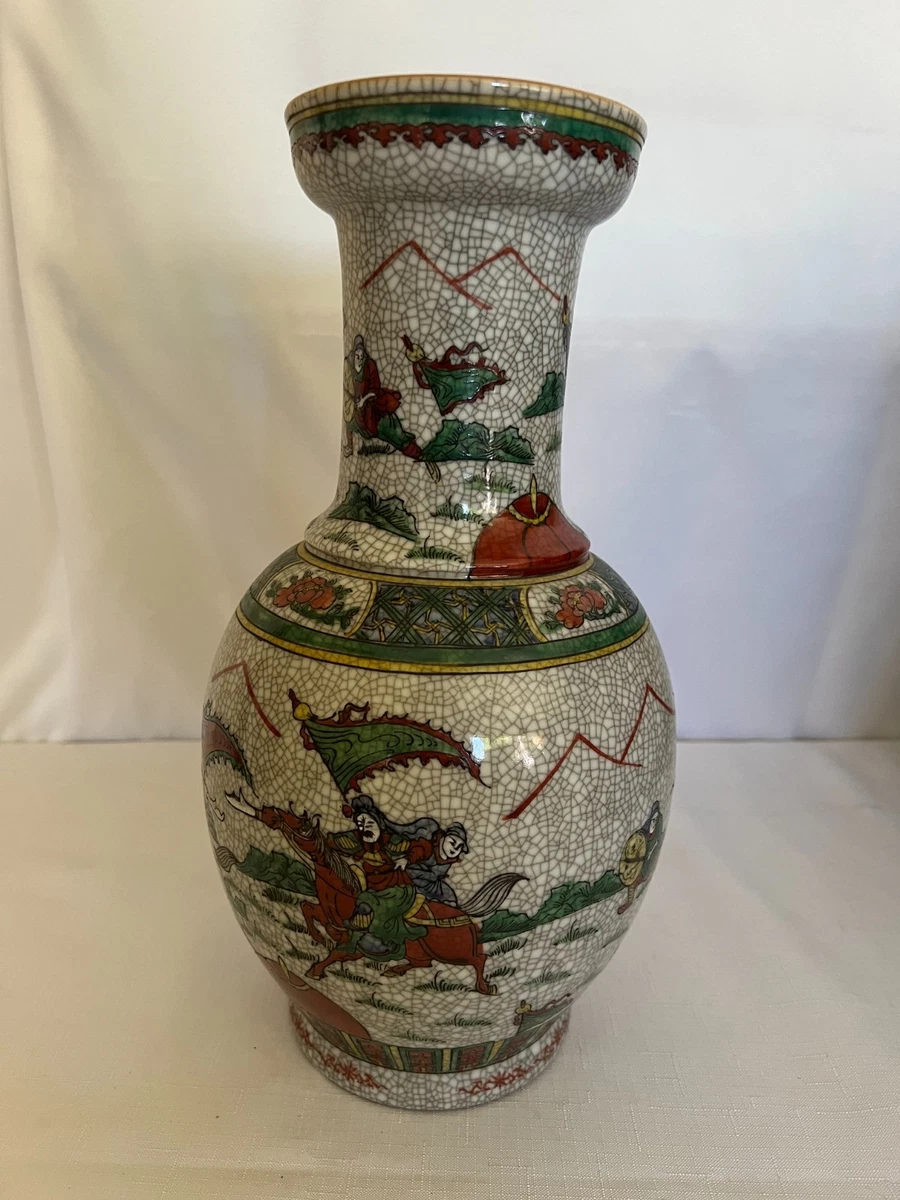 中国花瓶 年代品 古董品美術品 中国古董花瓶，饰以鸟语花香// 青花瓷- 清代- 19世纪– Diddenantiques