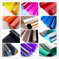 One Way Mirror Home Glass Privacy Film Solar Reflective Window Tint Roll 196inch