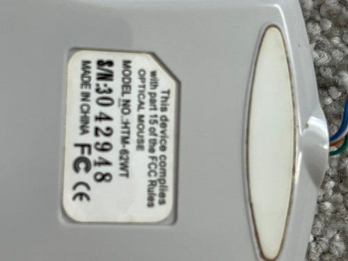 Vintage Computer Maus Modell HTl-62WT - Bild 3 von 3