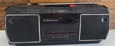vintage Emerson CTR911C Boombox AM/FM Stereo Radio Cassette Recorder Parts Only