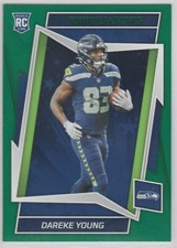 2022 Rookies & Stars Green #163 Dareke Young RC Seattle Seahawks Lenoir-Rhyne
