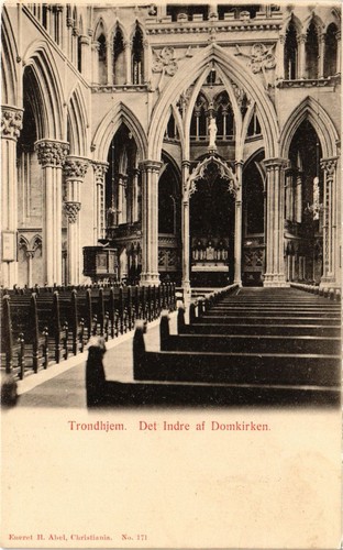 CPA AK Trondheim Ovre Lerfos NORWAY (1364736