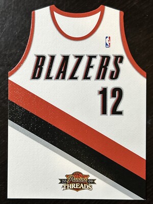 2009-10 Panini Threads Team Threads Home, LaMarcus Aldridge, Card #41