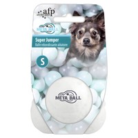 Afp Hundespielzeug Meta Ball Super Jumper Ø 6,3 Cm Weiß, SchwimmfäHig, Langlebig