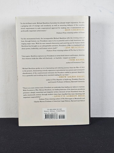 Presidents of War Michael Beschloss SIGNIERT 2018 Hardcover Erstausgabe - Bild 5 von 5