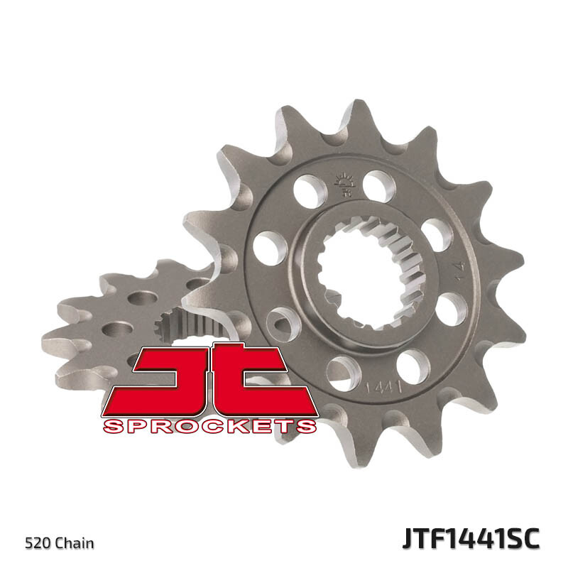 Pignon avant JT 2133 en acier trempé pour Suzuki RMZ 450 chaine 520 réduction des frictions