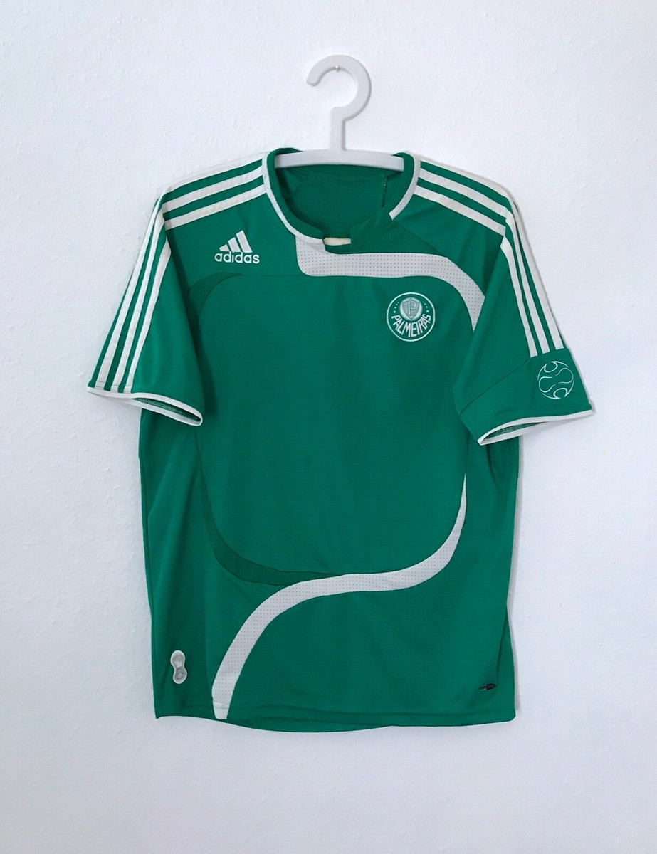 パルメイラス2007年アウェイサッカーユニフォームアディダスPalmeiras PALMEIRAS 2007/08 Adidas Home Football Shirt Boys 14 Soccer