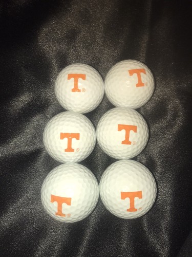 Tennessee T Logo Golf Ball Set of 6 - Picture 3 of 5