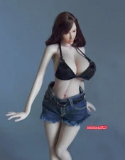 UANDD 1:6 Super Large Bust PH Suntan Skin  Finger Bone Flexible Female Body Toy