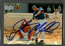 2008 Upper Deck #326 Justin Maxwell Washington Nationals signed autograph (G59)