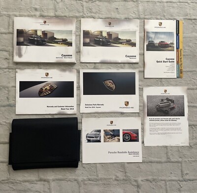 2018 Porsche CAYENNE Owners Manual (S, GTS, Diesel, Turbo S, S E-Hybrid, Base)