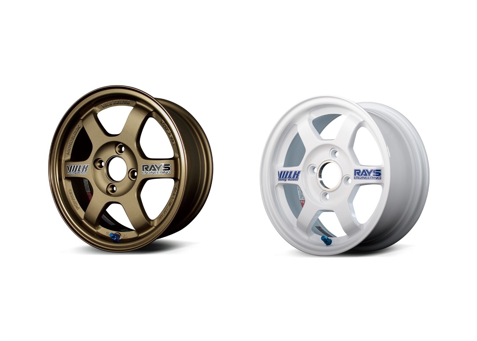4PC RAYS VOLK RACING TE37 OG ORIGINAL 15-19 SPOKE DECAL STICKER WHEEL ...