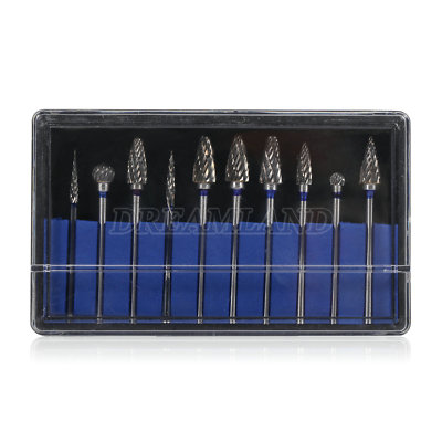 10 Frese In Carburo Di Tungsteno Per CNC - Diametro 0.5mm Per PCB, Acciaio E Plastica - Foto 10