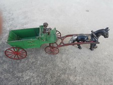Vintage Kenton Cast Iron Toy, Kenton Sand And Gravel Dumping Toy