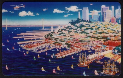 Chen - San Francisco '95 Conference - Panorama Puzzle Set Mit 2 Handy Karte