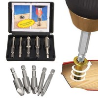 Baban 5 Pieces Damaged Screw Remover Screw Extractor Set With Box For Remove ... on sale Baban 5 Pieces Damaged Screw Remover Screw Extractor Set With Box For Remove ... on sale