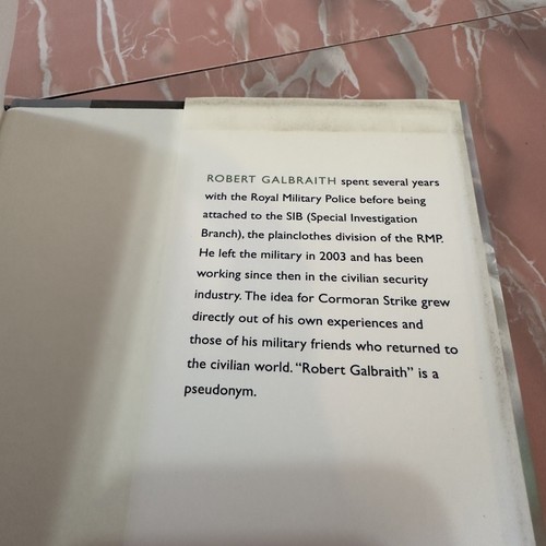 THE CUCKOO’S CALLING ROBERT GALBRAITH TRUE FIRST EDITION 1ST PRINTING JK ROWLING - Picture 4 of 11