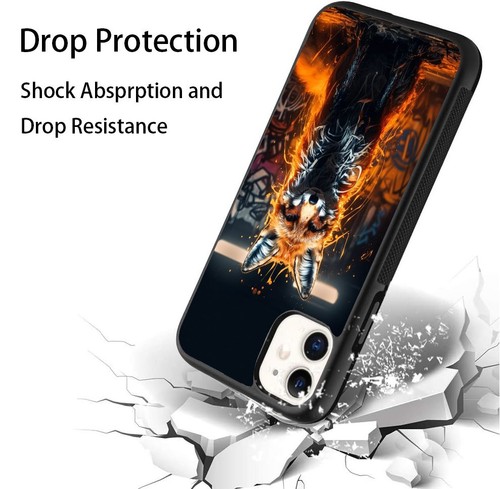 Hard Case Amber Fox art For Samsung Galaxy Apple iPhone - Picture 15 of 25
