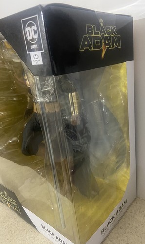 NEW DC Direct Black Adam 12” PVC Statue McFarlane Toys The Rock NIB & Sealed - Picture 3 of 9