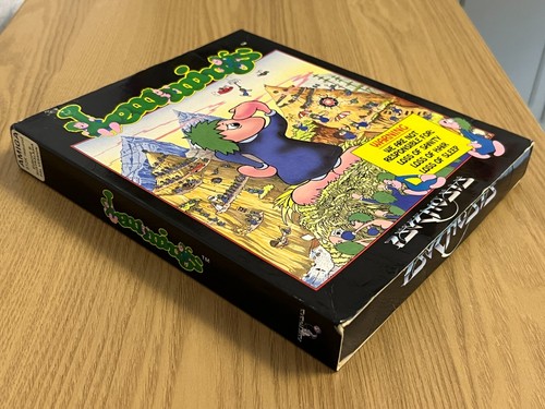 Amiga Psygnosis Lemmings Vintage Game - Boxed Working -👽👾Retro Gift Idea👾👽 - Afbeelding 14 van 24