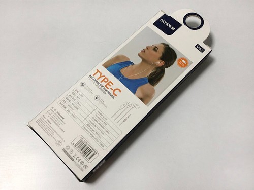 Sendem V15T Earphone Headphone In-Ear Type-C White For iPhone 15 16 - Picture 2 of 2