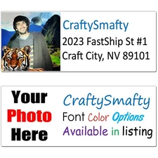 30 Any Custom Photo Address Labels Personalized to Perfection