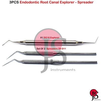 Dental Endodontic Instruments Root Canal Explorer DG16 Spreaders Periodontal