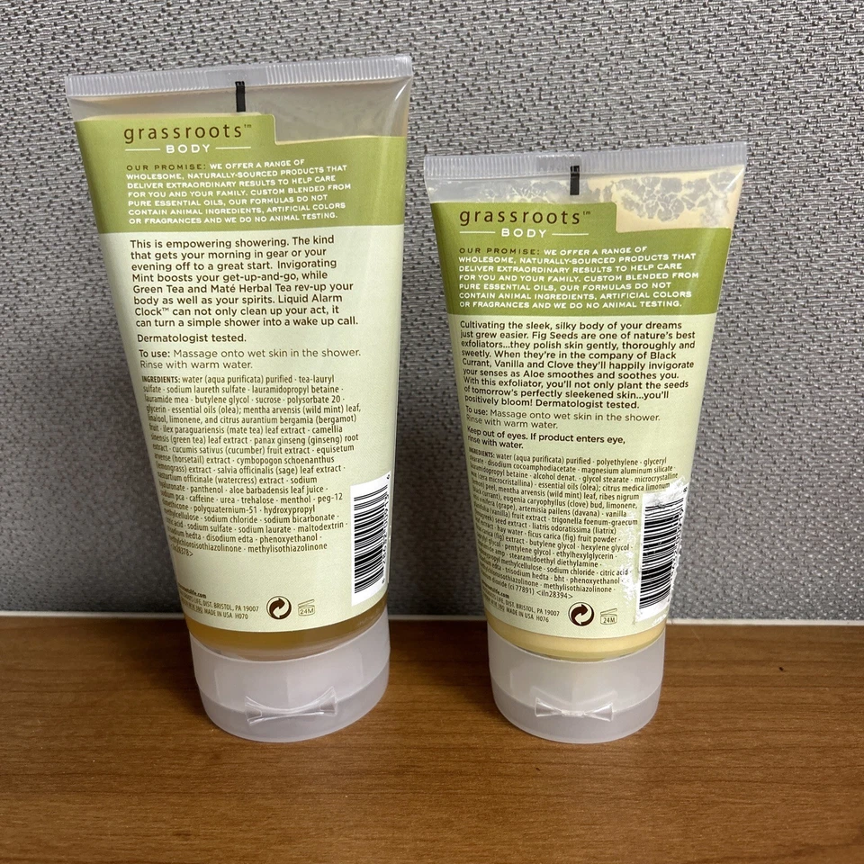 JUEGO LOCIÓN CORPORAL BASE - GEL DE DUCHA Y EXFOLIANTE CORPORAL - SELLADO - NUEVO SIN CAJA Foto 4 de 4