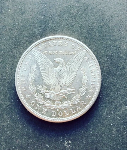 1881 -S   U.S. Morgan Silver Dollar $1 UNC  [23]