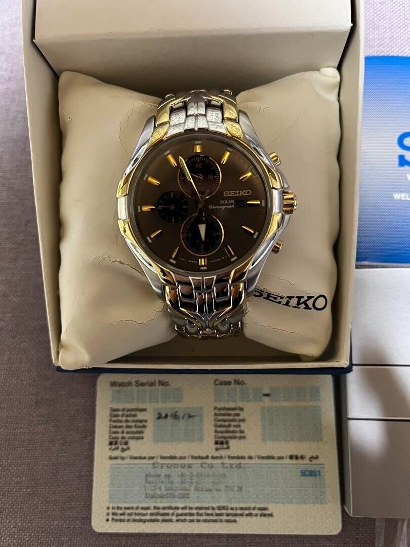 Seiko Solar Gray Men's Watch - SSC138 for sale online | eBay Seiko Solar Gray Men's Watch - SSC138 for sale online | eBay