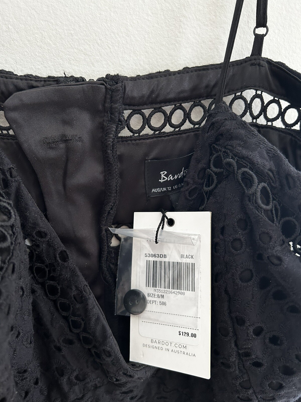 NWT Bardot Womens Sofia Eleylet Lace Embroidered … - image 8