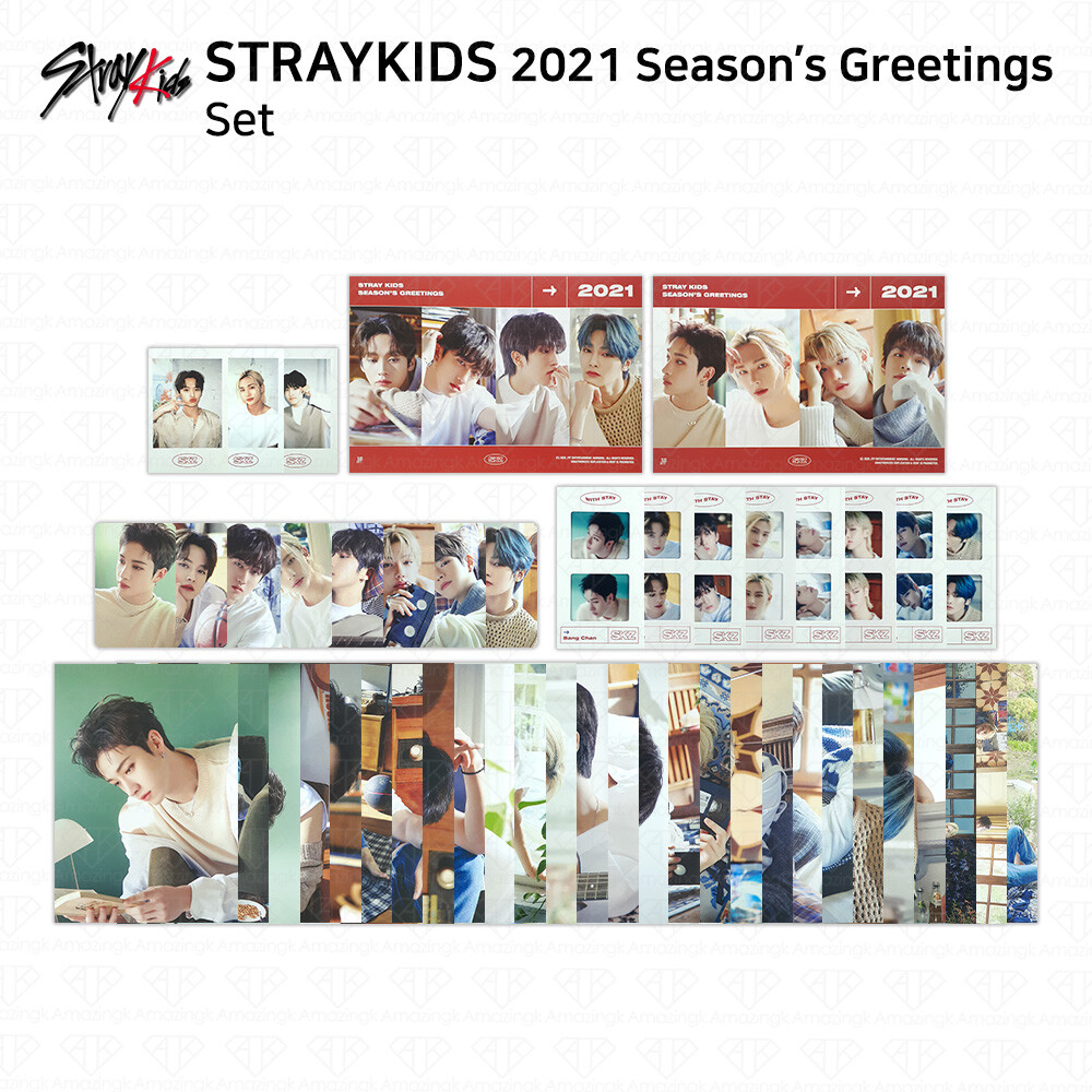 Stray Kids 2021 Season's Greetings Photocard Bookmark