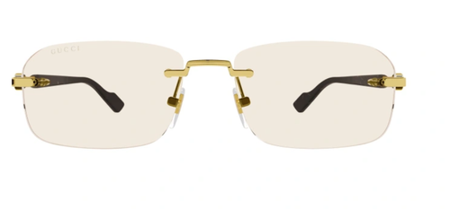 Gafas de sol Gucci GG1221S 005 56 doradas/amarillas claras (005) - Imagen 2 de 4