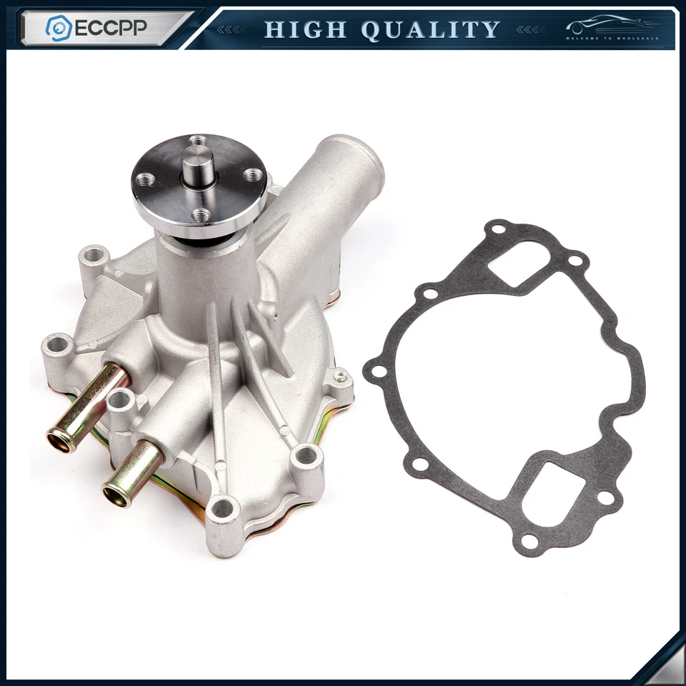 ECCPP For 87-96 Ford Bronco Pickup F-150 F-250 F-350 5.0 5.8 Water Pump W/Gasket - Image 4 of 4