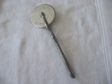 Vintage 7" Kenberry Stainless Steel Pizza Cutter Dough Slicer USA Made Awesome