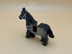 Lego Black Horse Persian Blanket Pattern Animal Minifigure Prince of Persia 7569
