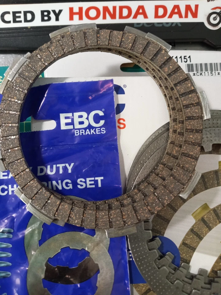 Kit placas de embrague Honda XR80R XR80 XL80S EBC CSK022 CK1151 para 1979-85 80cc Foto 4 de 4