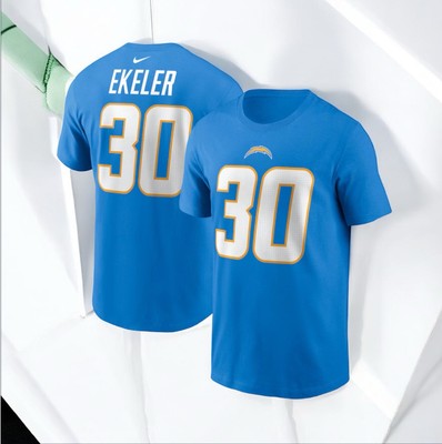 Boys Nike Austin Ekeler #30 Powder Blue Los Angeles Chargers T