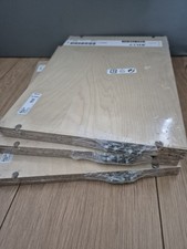 3 pezzi ripiani extra IKEA BILLY. , 36x26 cm, impiallacciatura di betulla 502.798.01