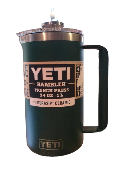 Yeti Rambler French Press 34 oz
Opens in a new window or tab