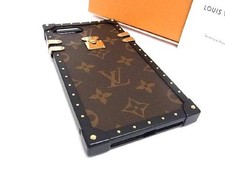 LOUIS VUITTON M64483 Monogram Eye Trunk for iPhone7plus/8plus Case Brown AW1863