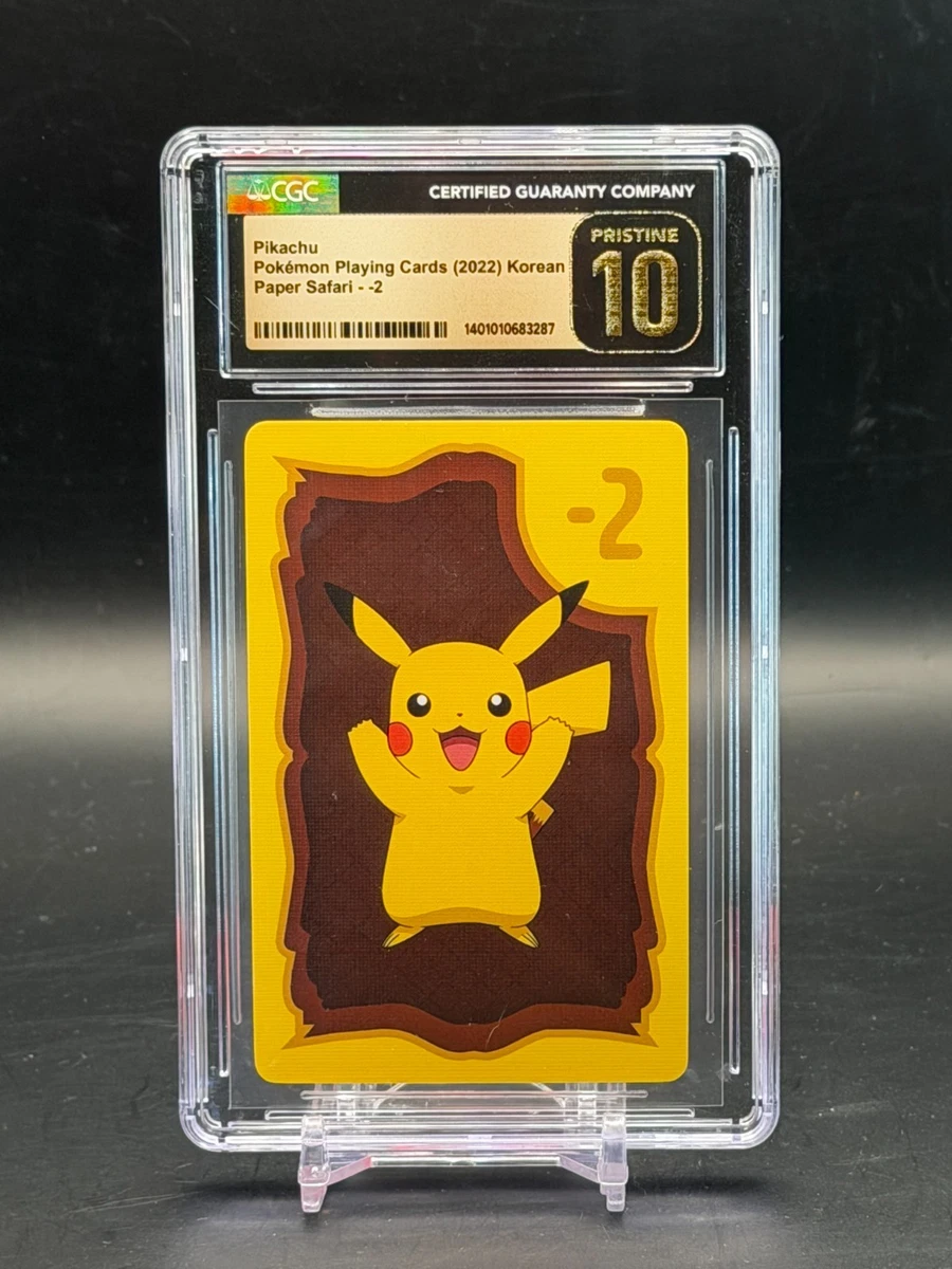 Pikachu Pokémon TCG Trading Card Games in Korean Individual for