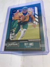 2021 chronicles playbook draft picks Football #334 trey lance bison rc