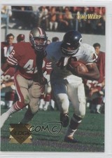 1995 Collector's Edge Time Warp Gale Sayers Ronnie Lott #9 HOF 9fr