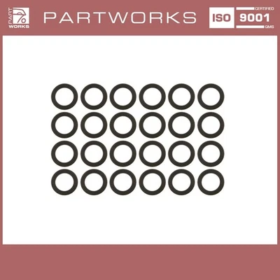 PARTWORKS 24x Anello di tenuta leva basculante per Porsche 911 F/G SC 964 asse leva basculante 91109910352