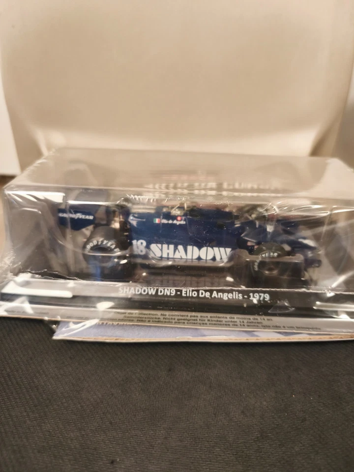 LEGGENDARIE AUTO DA CORSA-SHADOW DN9- DE ANGELIS- 1979- 1/24 CENTAURIA NUOVA - Immagine 3 di 3